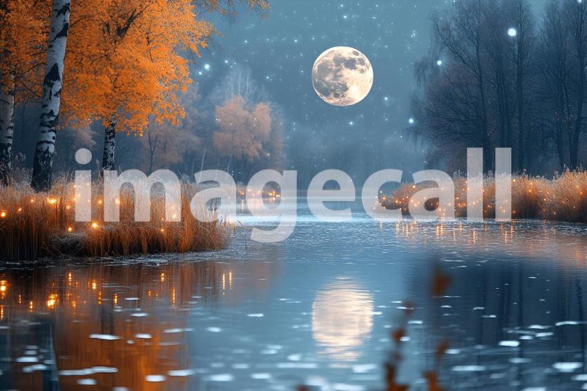 378 cinematic fantasy moon landscape 785 backdrops b25130