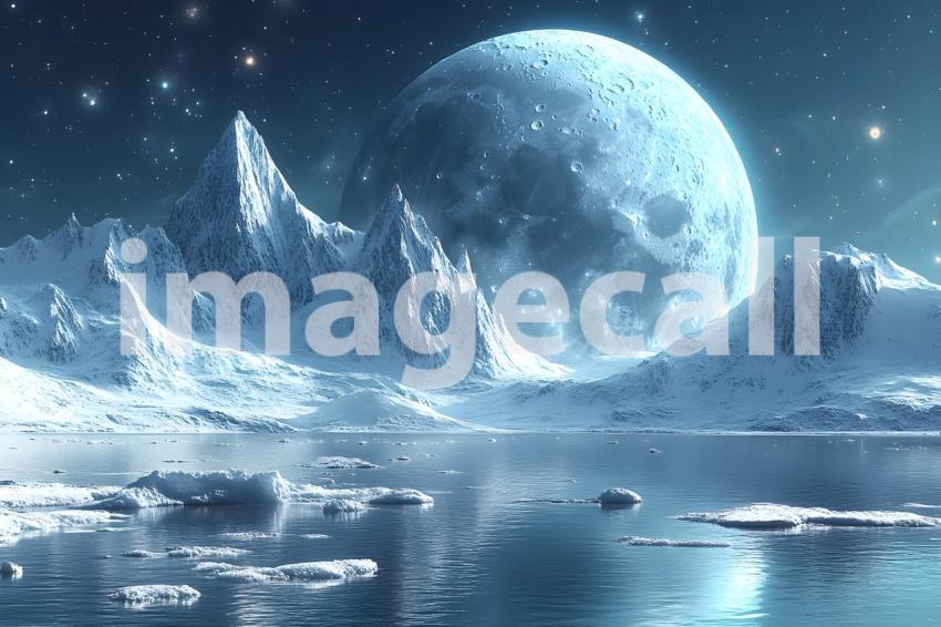 430 cinematic fantasy moon landscape 785 backdrops b25130