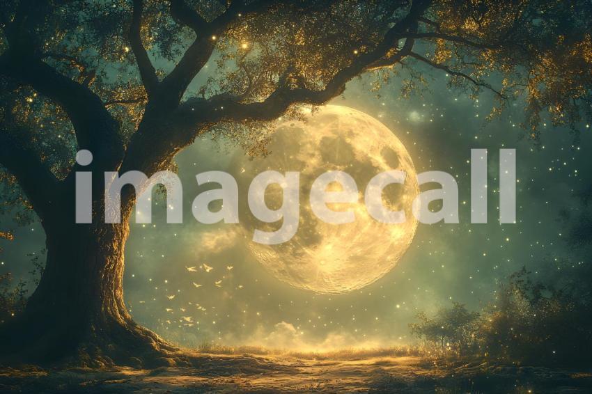 041 cinematic fantasy moon landscape 785 backdrops b25130