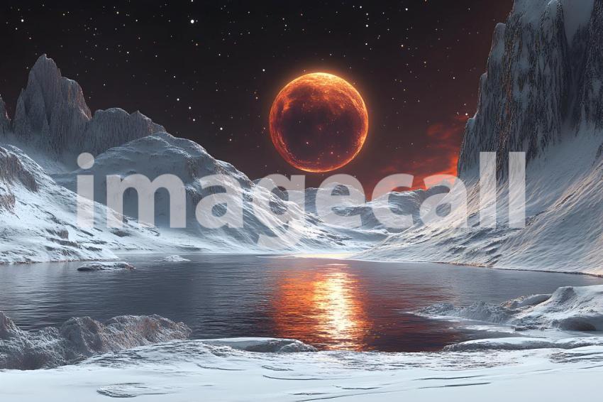 043 cinematic fantasy moon landscape 785 backdrops b25130