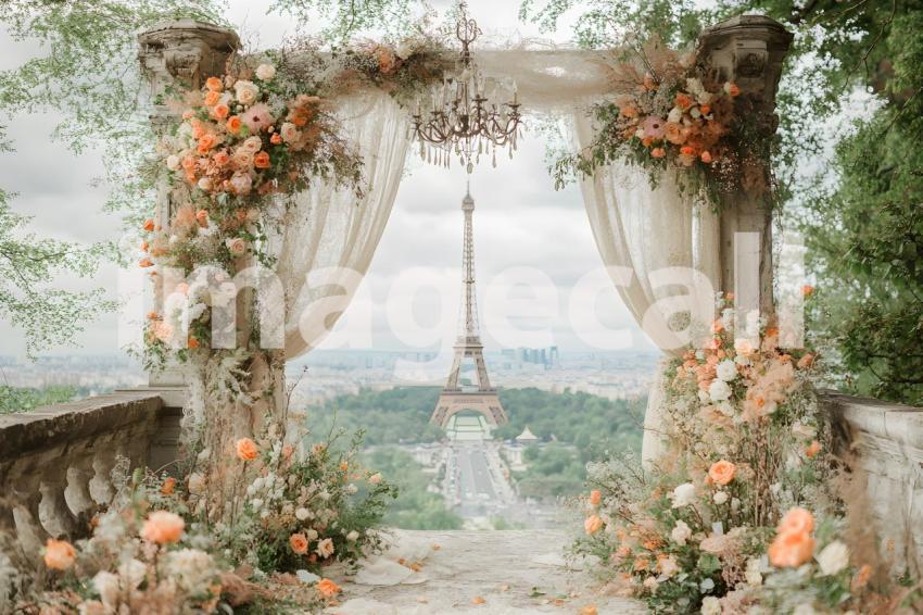 038 parisian wedding bliss 45 backdrops bd25534