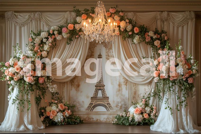 041 parisian wedding bliss 45 backdrops bd25534