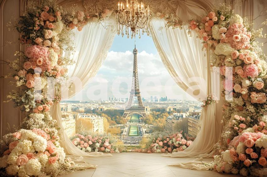 044 parisian wedding bliss 45 backdrops bd25534