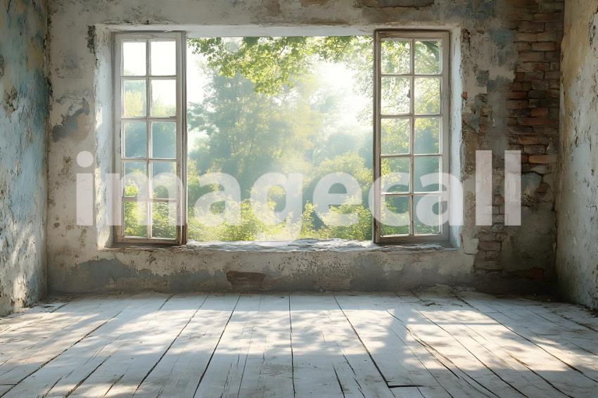 011 white vintage room 60 backdrops b25152