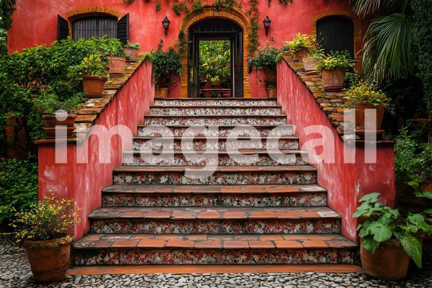 033 professional stairs view 120 backdrops b25183