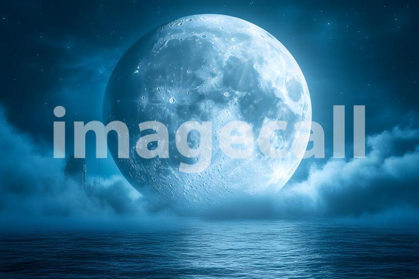 547 cinematic fantasy moon landscape 785 backdrops b25130