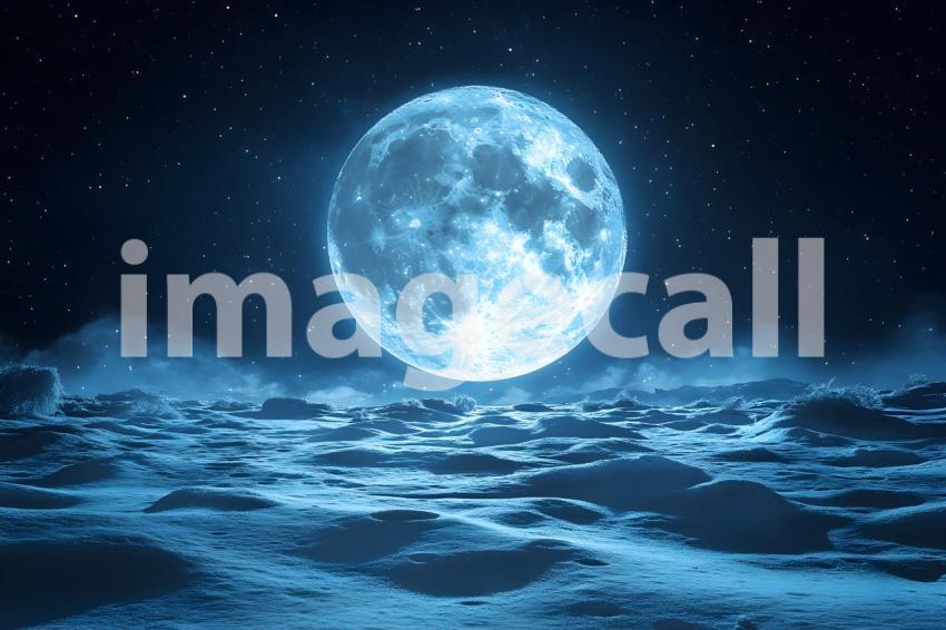 534 cinematic fantasy moon landscape 785 backdrops b25130