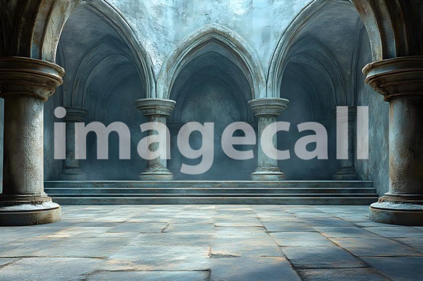 145 wizarding school arches 220 backdrops b25025