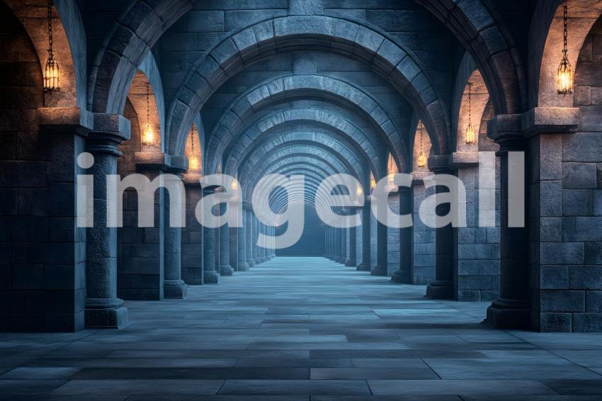 148 wizarding school arches 220 backdrops b25025