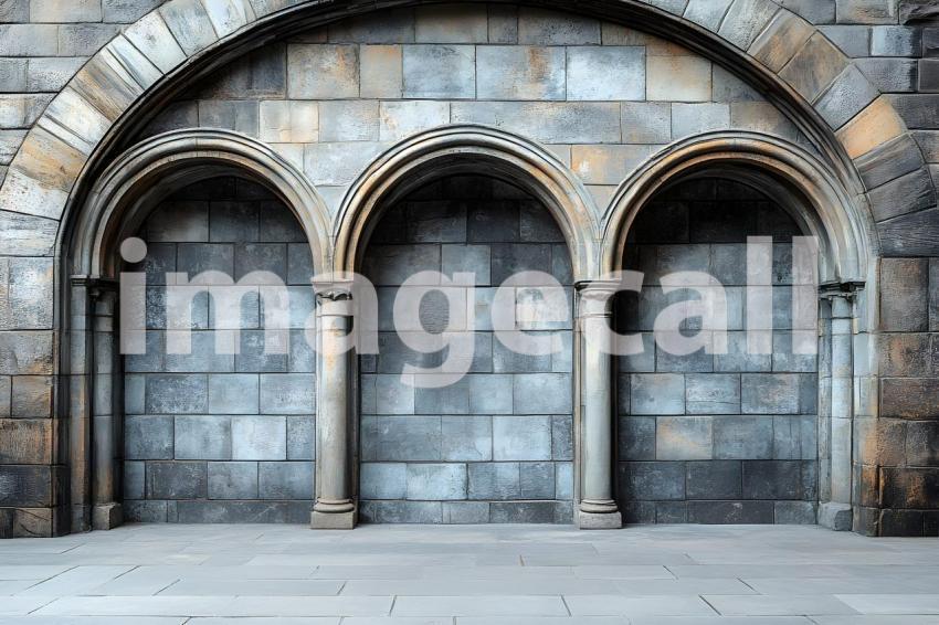 160 wizarding school arches 220 backdrops b25025