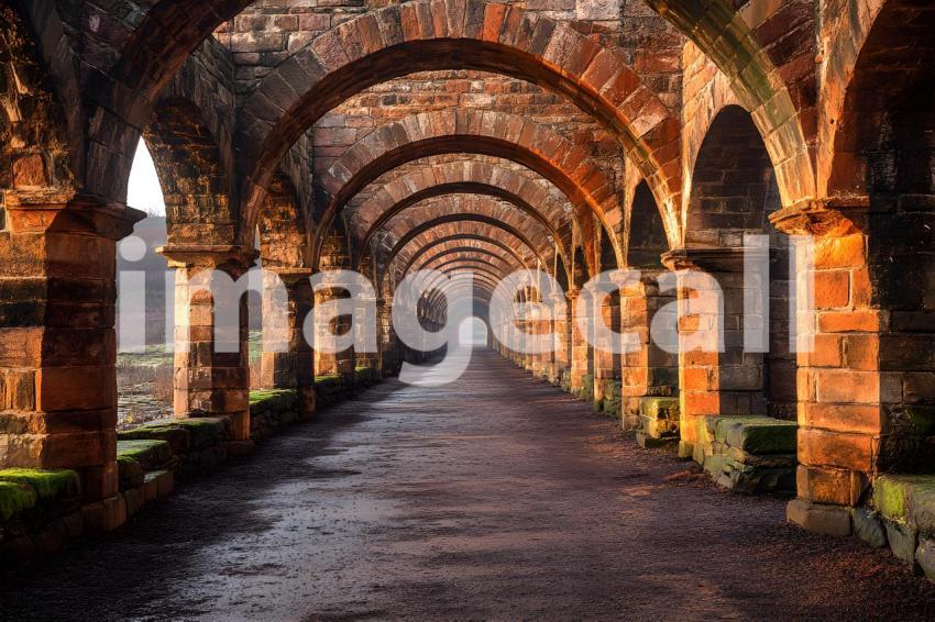 147 wizarding school arches 220 backdrops b25025