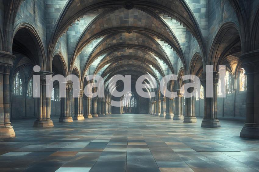 030 wizarding school arches 220 backdrops b25025