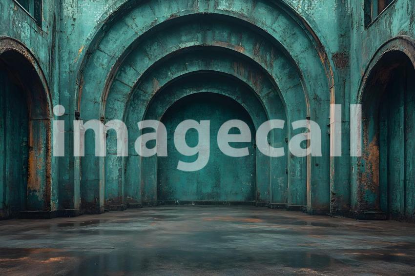 077 wizarding school arches 220 backdrops b25025