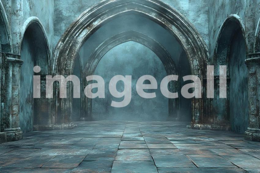 088 wizarding school arches 220 backdrops b25025