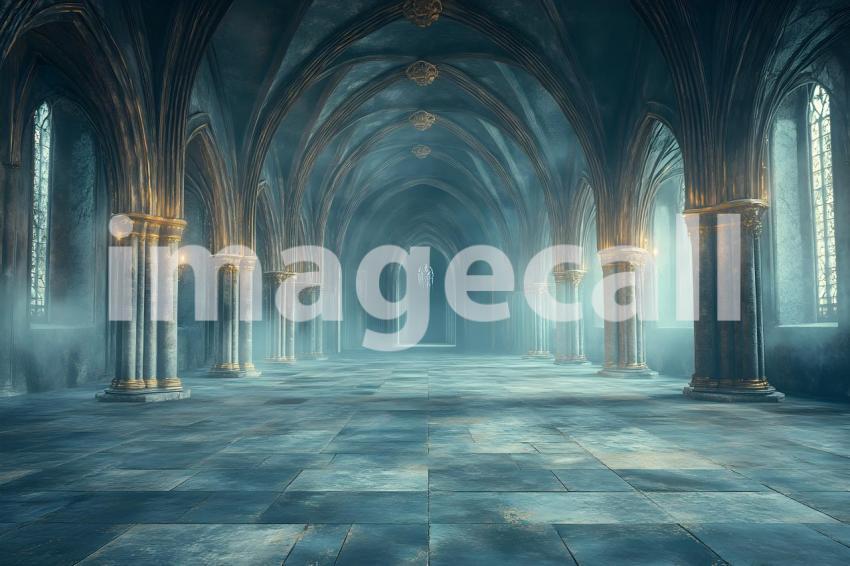 126 wizarding school arches 220 backdrops b25025