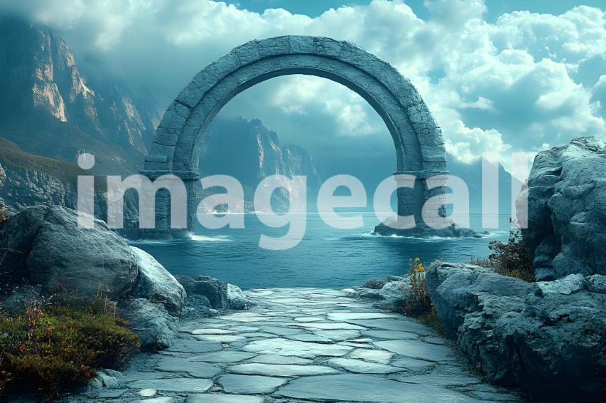 127 wizarding school arches 220 backdrops b25025