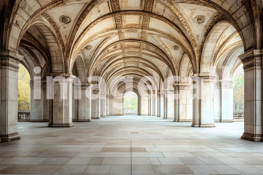 131 wizarding school arches 220 backdrops b25025