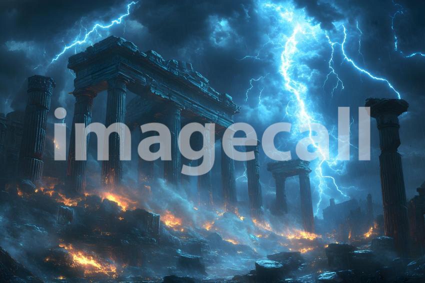 116 ancient roman night 160 backdrops b25069
