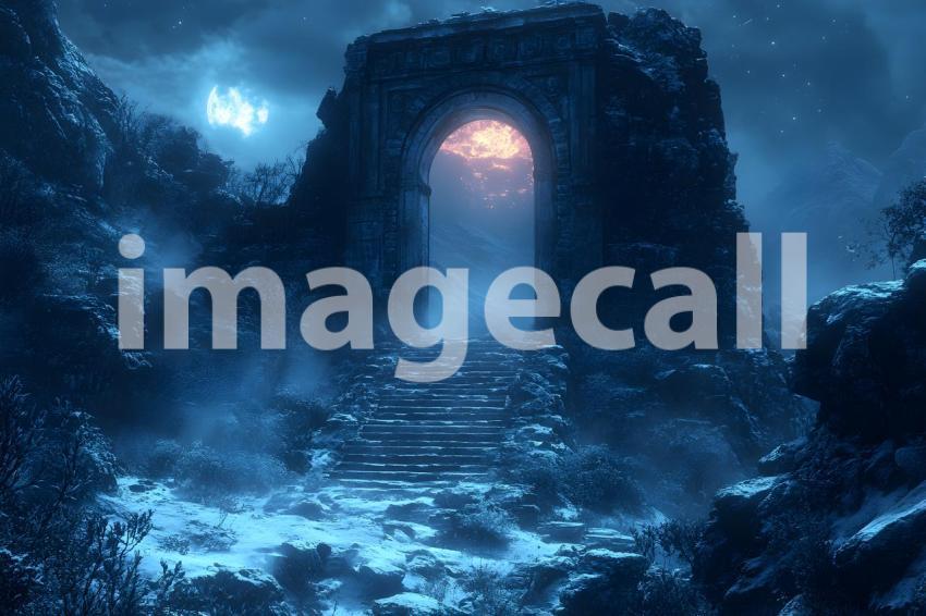109 ancient roman night 160 backdrops b25069