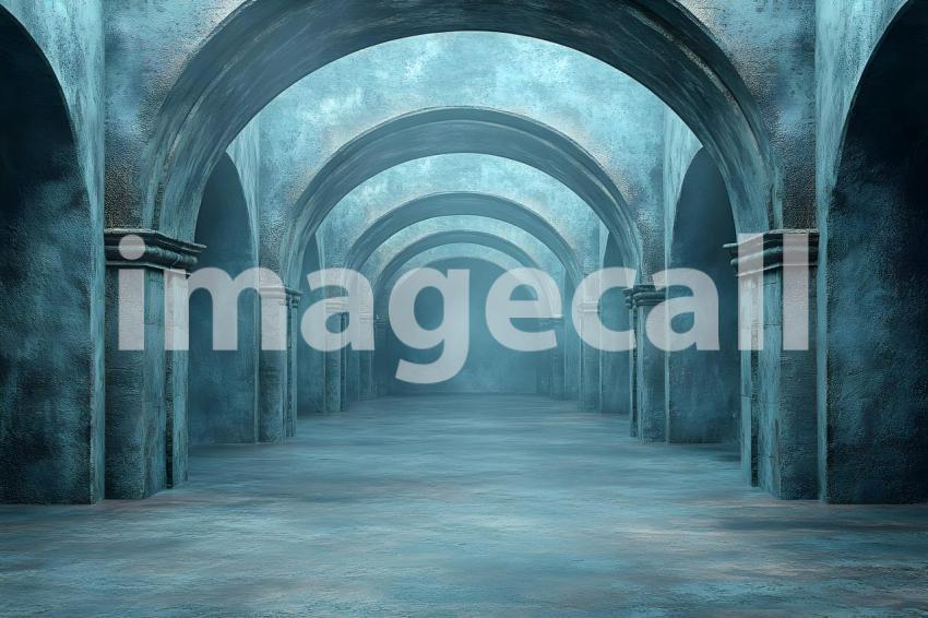 001 wizarding school arches 220 backdrops b25025