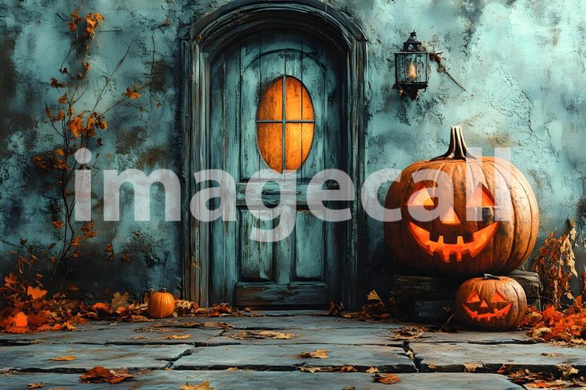 001 spooky abandoned fortress 30 backdrops b25007