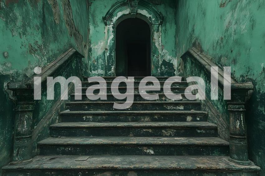 011 spooky abandoned fortress 30 backdrops b25007