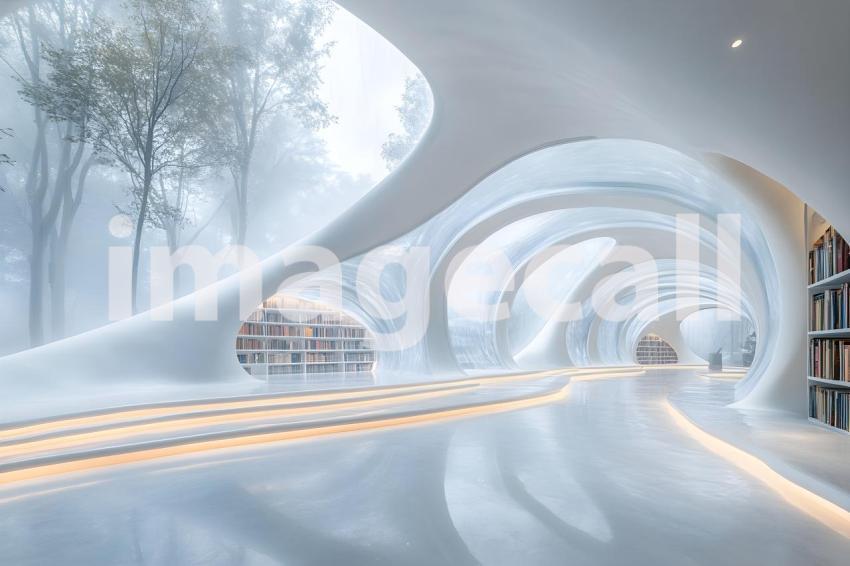 001 infinite futuristic library 35 backdrops b25128