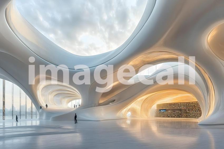 010 infinite futuristic library 35 backdrops b25128