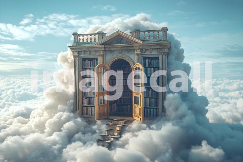 022 floating library dream 40 backdrops b25181