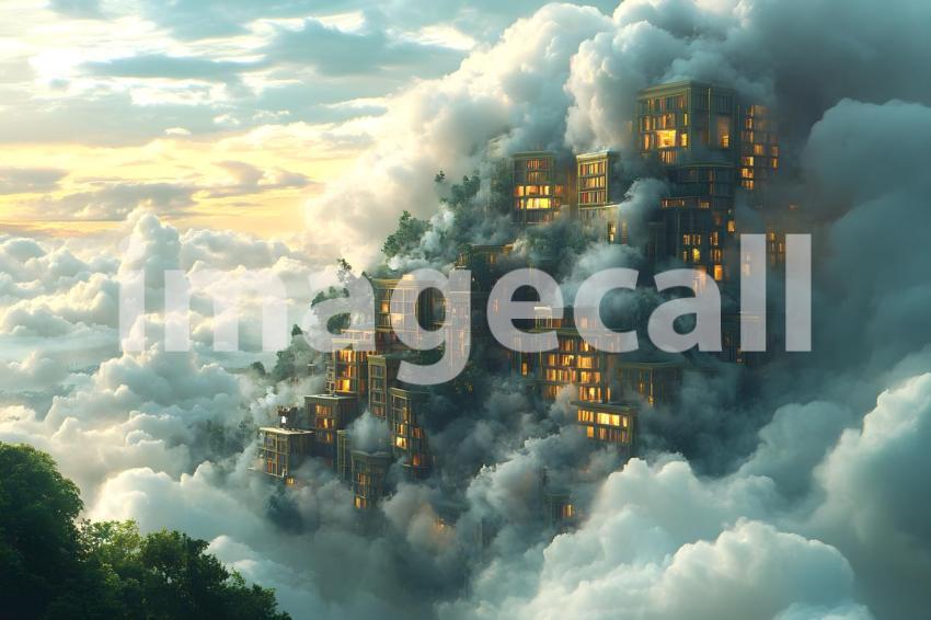 028 floating library dream 40 backdrops b25181