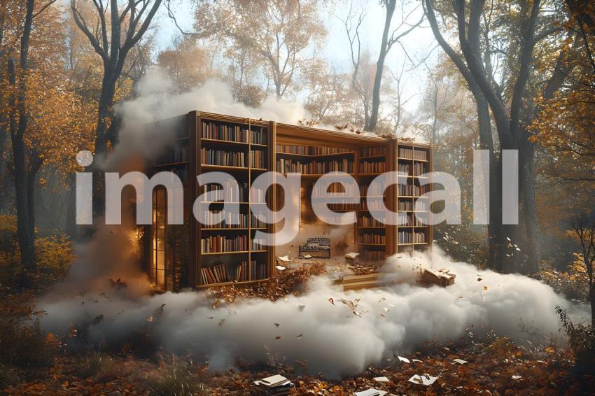 025 floating library dream 40 backdrops b25181