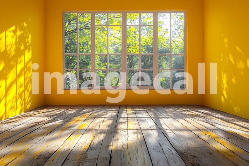043 yellow vintage room 55 backdrops b25057