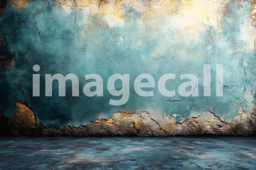 010 teal vintage room 50 backdrops b25166