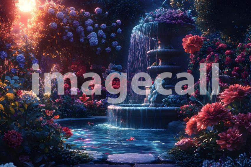 012 fairytale garden escape 40 backdrops b25243