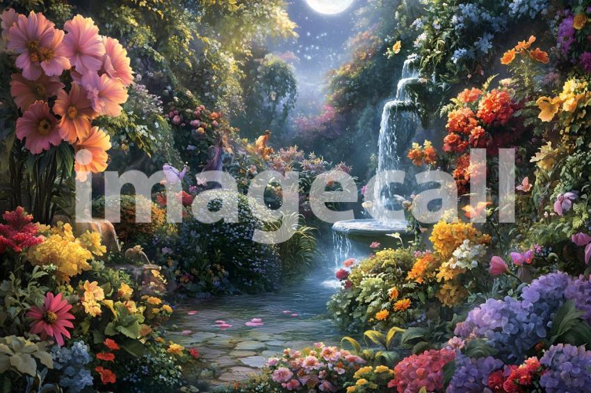 011 fairytale garden escape 40 backdrops b25243