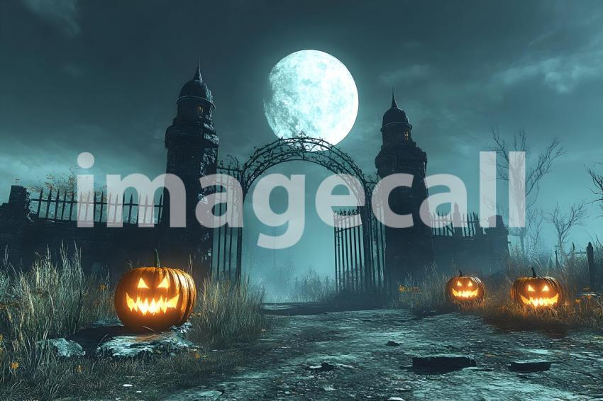 006 witch’s forest 20 backdrops b25075