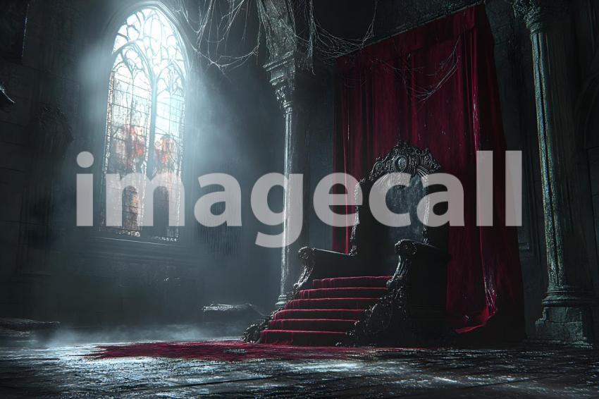 011 vampire throne room 45 backdrops b25063