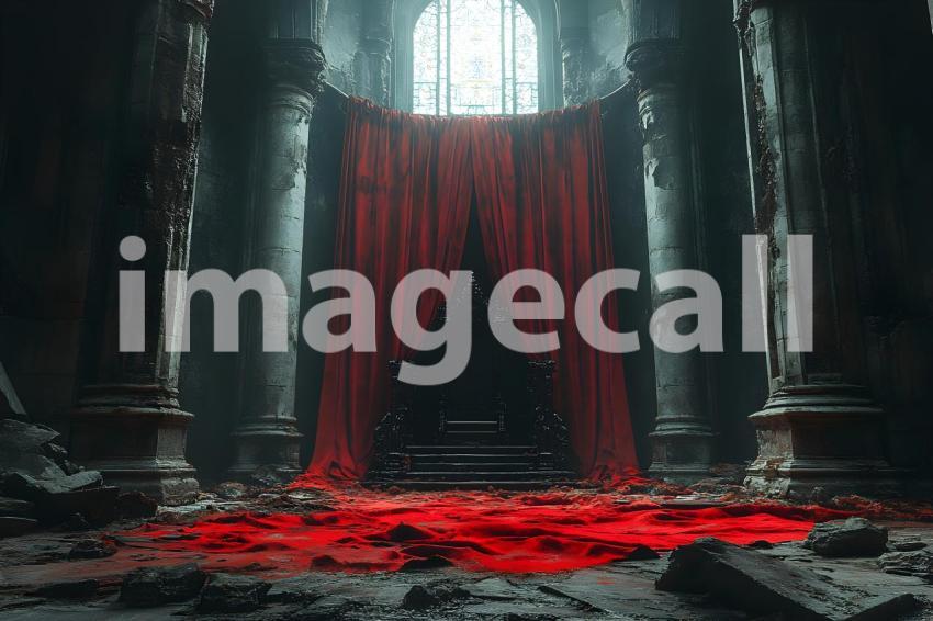006 vampire throne room 45 backdrops b25063