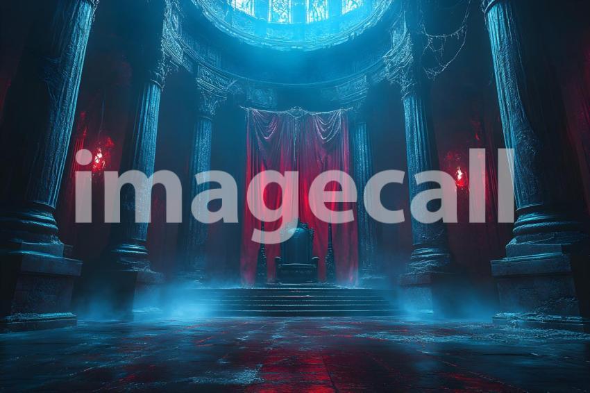 013 vampire throne room 45 backdrops b25063