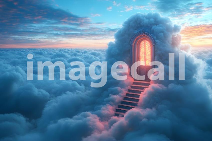 013 door in the sky 40 backdrops bd25450