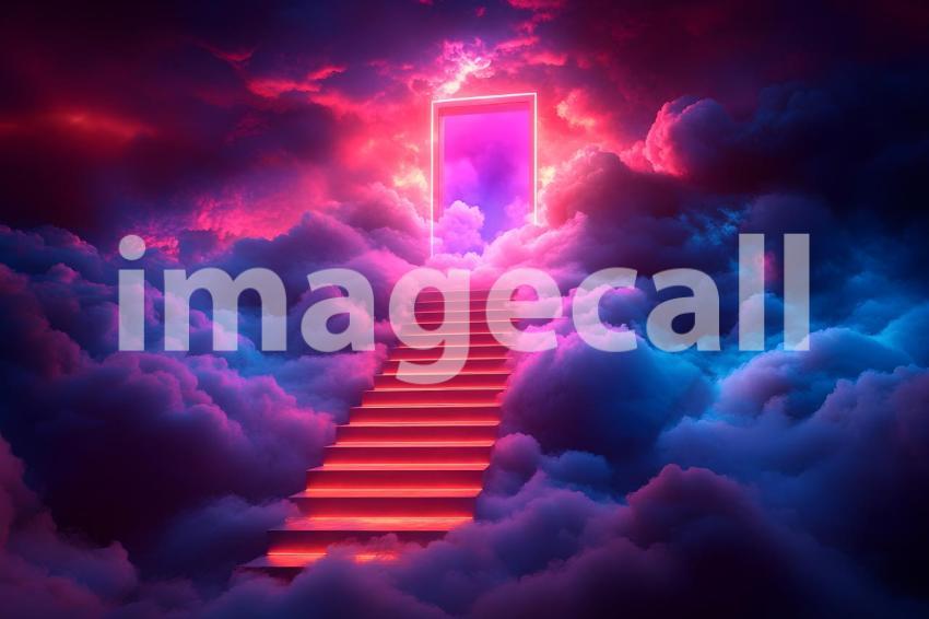 010 door in the sky 40 backdrops bd25450