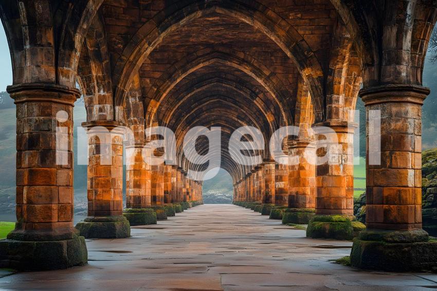 024 cinematic gothic arches 405 backdrops b25158