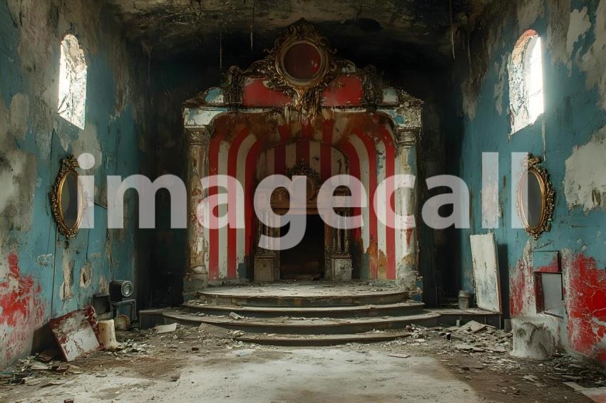 045 demonic carnival 45 backdrops bd25447