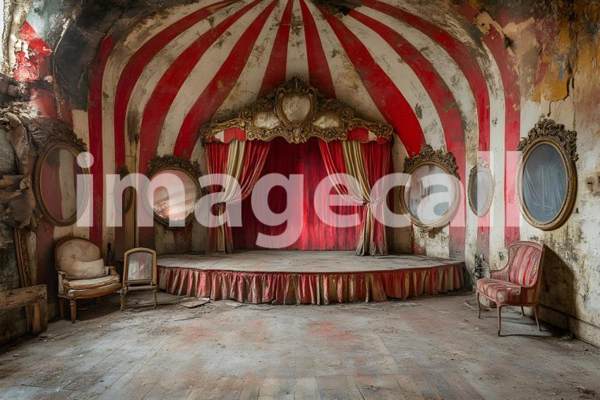 004 demonic carnival 45 backdrops bd25447