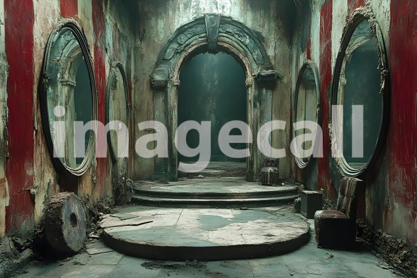 001 demonic carnival 45 backdrops bd25447