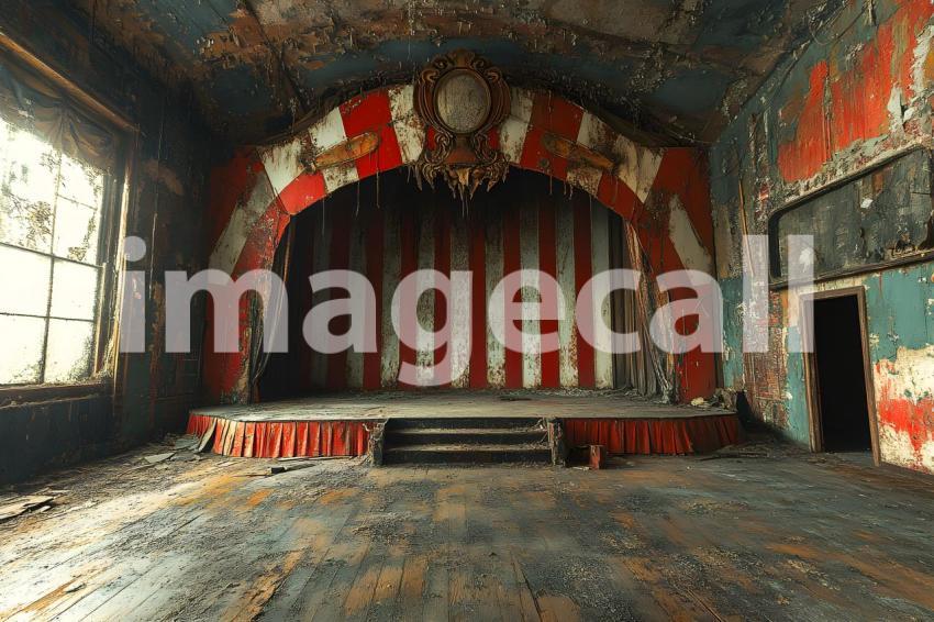 003 demonic carnival 45 backdrops bd25447