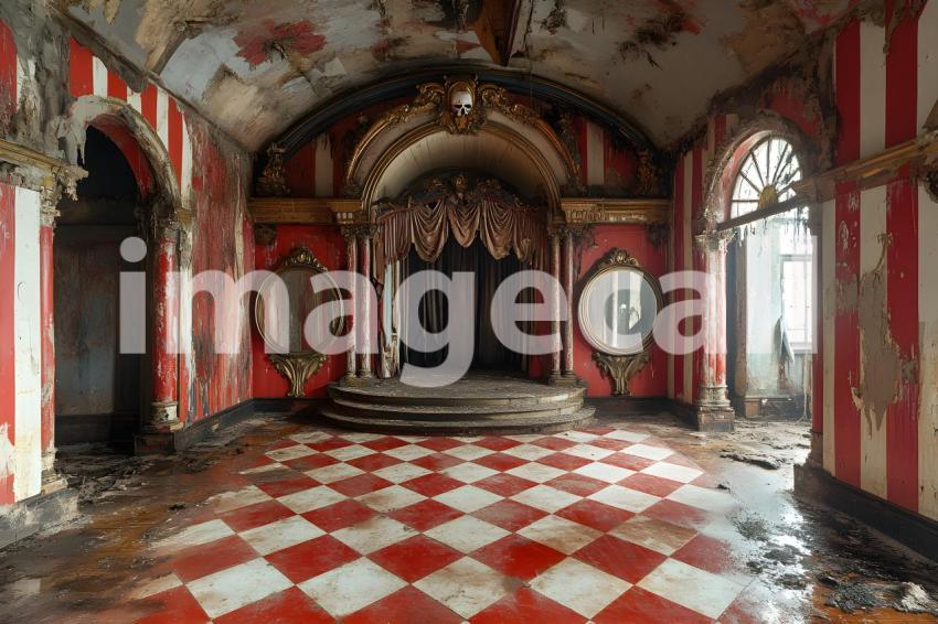 008 demonic carnival 45 backdrops bd25447