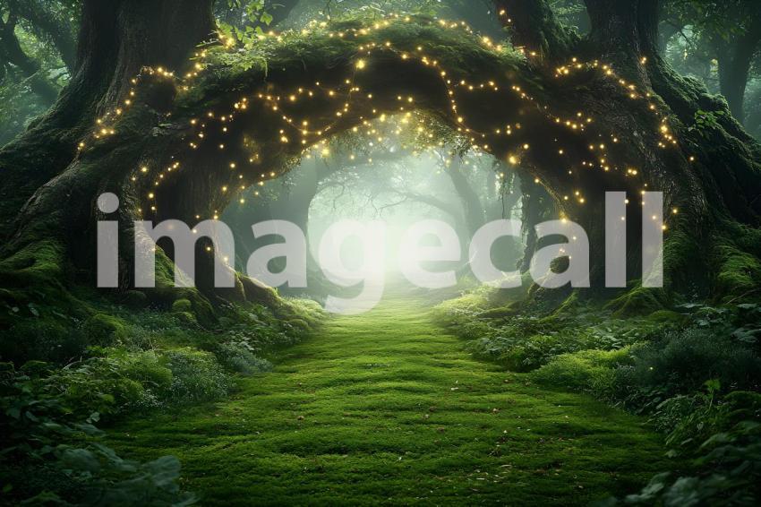 003 enchanted forest 50 backdrops bd25456