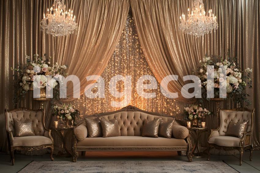 023 hollywood glam wedding 45 backdrops bd25484