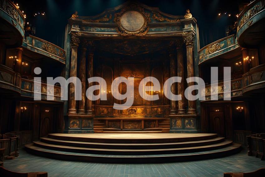 018 shakespearean stage 65 backdrops bd25567